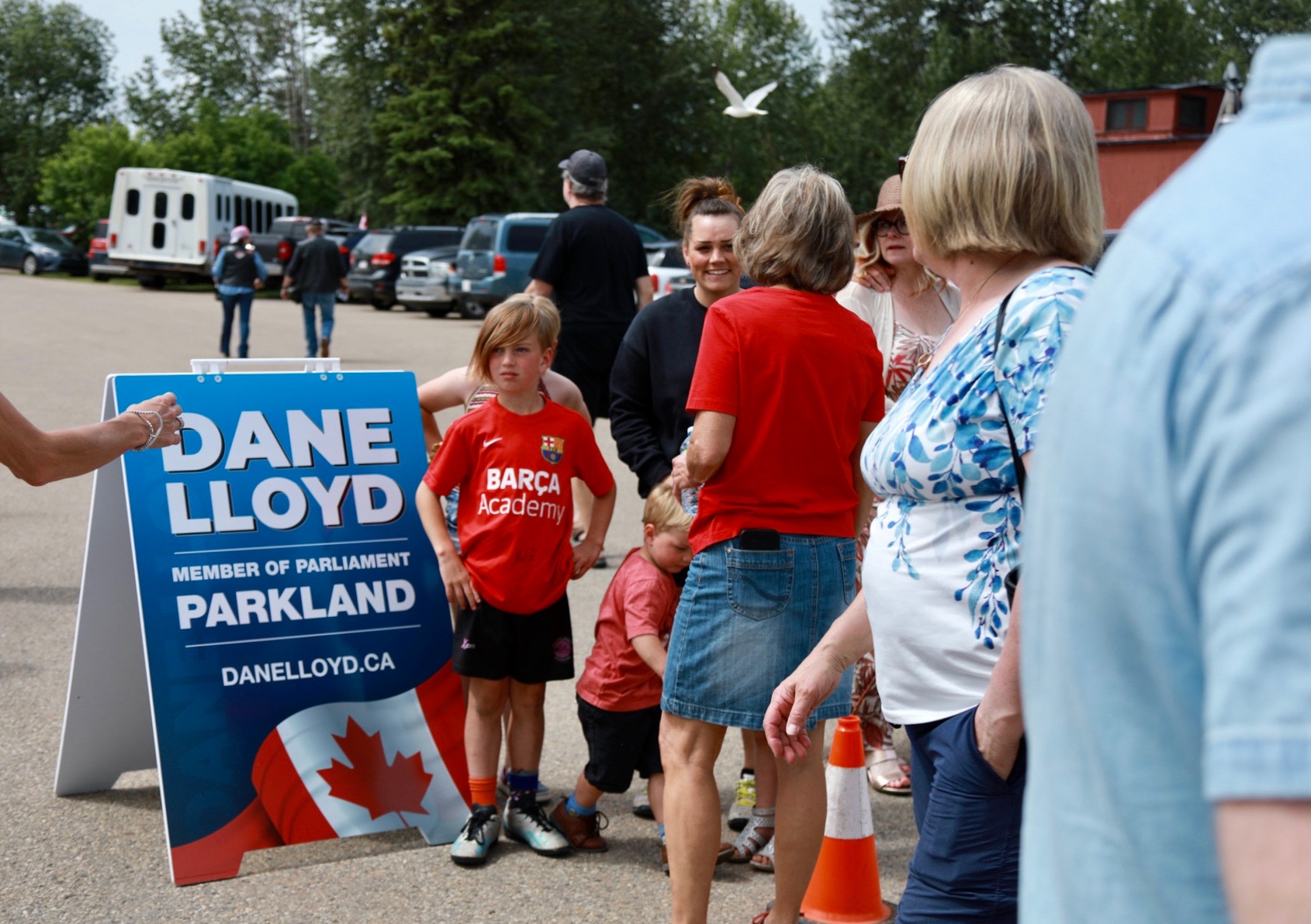Dane Lloyd — community and Parkland riding
